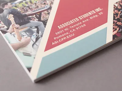 ASI Anual Report addy annual report book debossing layout typography