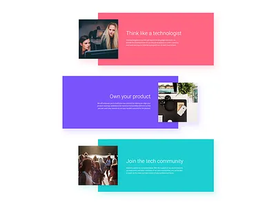 Crashcode Information Boxes code crash crashcode design layout ui uiux user experience user interface ux web design website