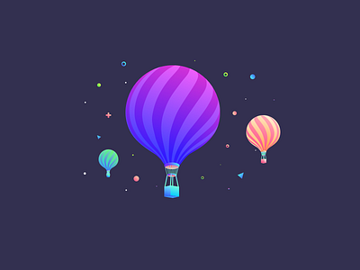 Fire balloon - travel the world travel