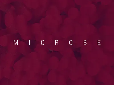 Microbe - 7/365 design microbe organisms particles redvelvet