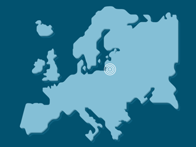 Europe Map europe icon illustration map scandinavian