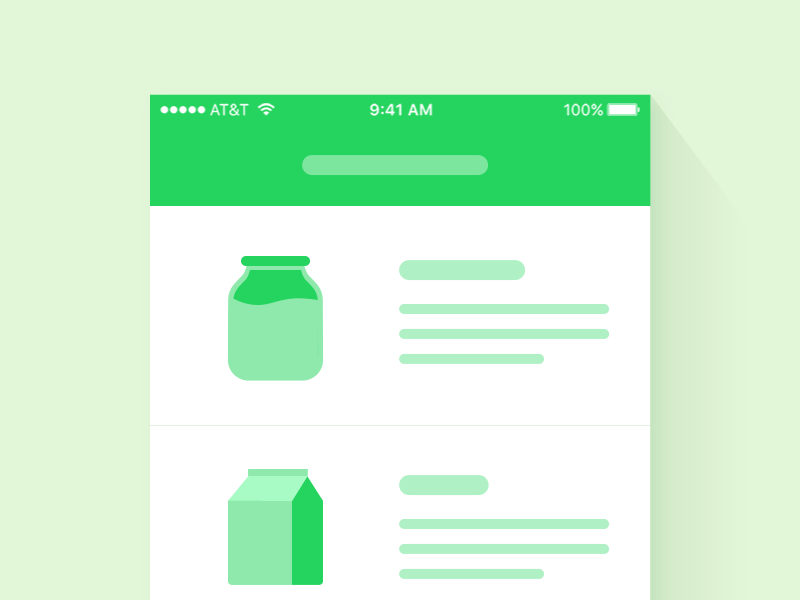 milk loading app gif interface loading milk network ui ux