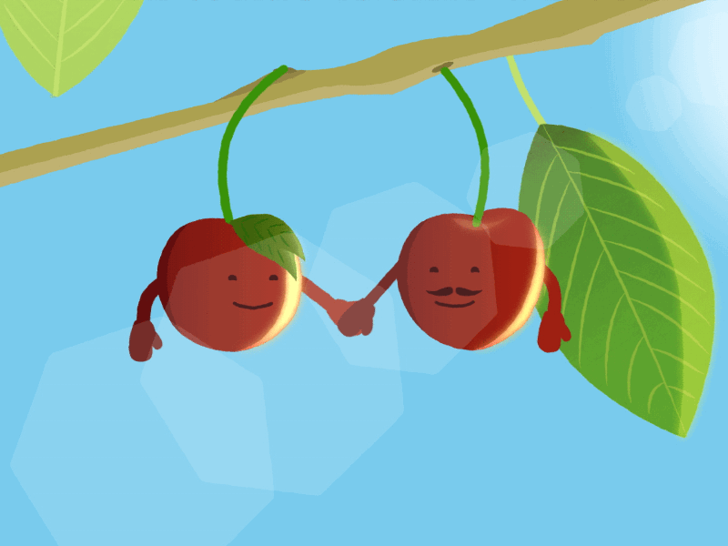 Cherries animation cherries debut first shot