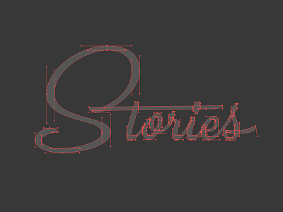 Bézier Stories beziers handlettering hashtaglettering lettering process thevectormachine vector vectormachine