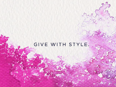 Tagline design brand branding design fonts gotham graphic design pink purple tagline texture typography watercolor