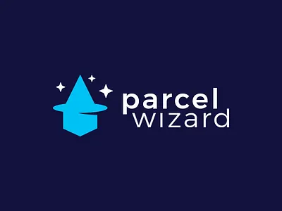 Parcel Wizard brand cool creative design graphic identity illustrator inspiration invite logo photoshop