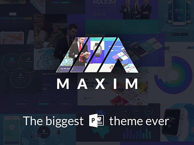 Maxim Powerpoint Template design maxim meemslide powerpoint ppt presentation slide