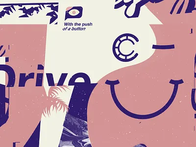 Have a Clutch day app atlanta auto cars clutch dogwood drive illustration pink south start up