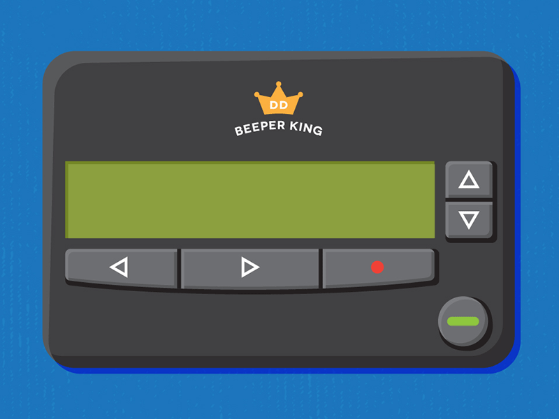 Beeper King 30 rock animation beeper gif