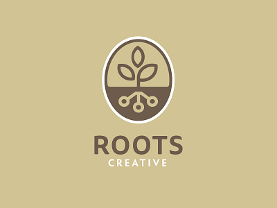 Roots Creative – 1 brown coding colorado creative digital growth html leaf oval root roots