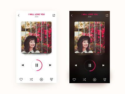 play app music ui