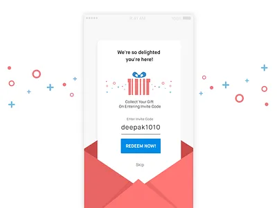 Snapdeal Referral Screen e commerce ecommerce invite ios redeem now referral screen