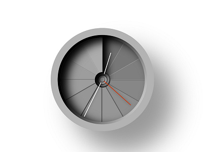 4th Dimension Clock clock css dailycssimages