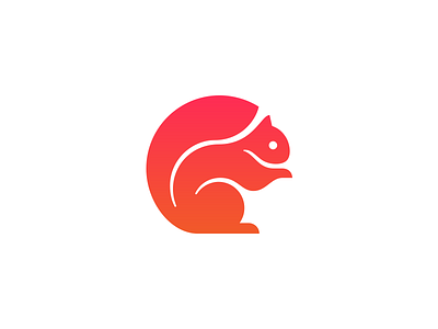 Squirrel brand identity branding logo logo design logo designer logo inspiration logomark logos mark marks minimal logo minimal logo design minimal logos minimalist logo simple logo simple logo design simple logos symbol symbols