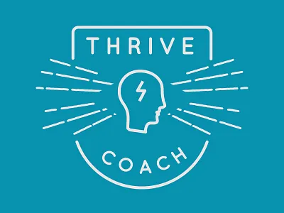 THRIVE NATION brand coach design logo