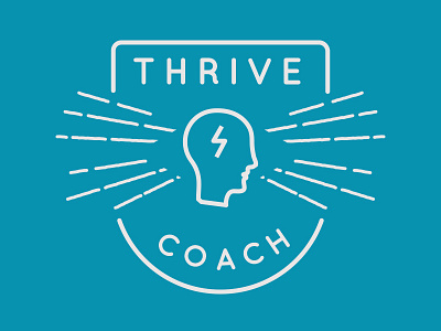 THRIVE NATION brand coach design logo