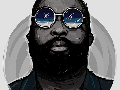 Tracy - Portrait Illustration art bw fashion friend grayscale hand illustration line portrait style summer tablet