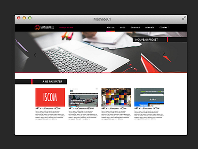 Webdesign MathildeCr web webdesign website