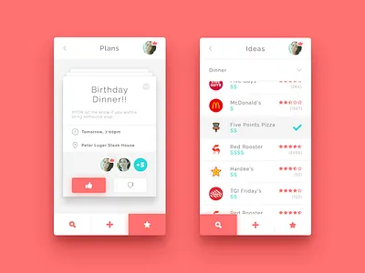 Event Planner app brand branding event fun mobile plan planning social ui ux