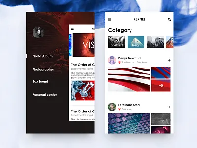 photography 2 app ui,ios,design,photography