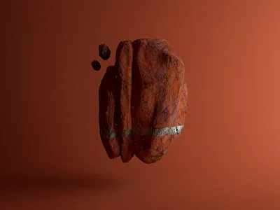 Casted 3d c4d cinema4d texture