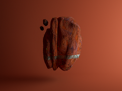 Casted 3d c4d cinema4d texture