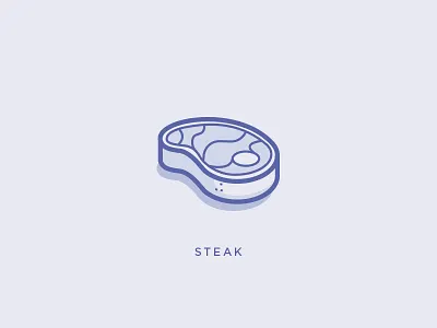 Steak Icon food icon illustration steak vector