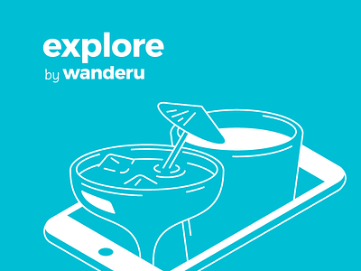 wanderu illo illustration isometric line travel wanderu