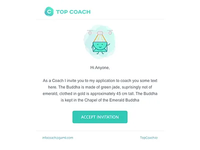 Top Coach email coach email invitation