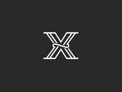 X logo black clean design emblem hunap hunapstudio kapor logo minimal pro professional studio