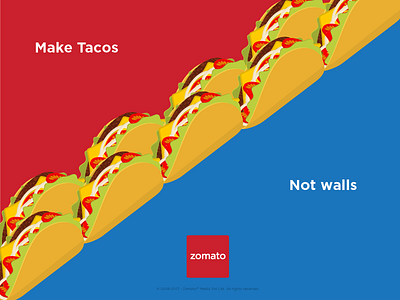 Presidents Day Message for the President ad america design february flag graphic illustration mexico president president day taco usa