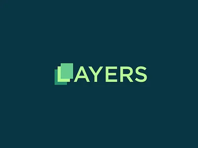 Layers Logo branding icon idea identity illustration layers logo man mark monogram symbol