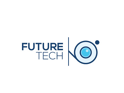 FUTURE TECH brand identity illustrator logo photoshop security