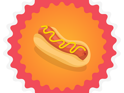 Fancy a hot dog? food foodillustration hotdog illustration