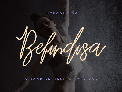 Freebie: Befindisa Script Font fonts free freebie hand lettering pixelbuddha script typeface