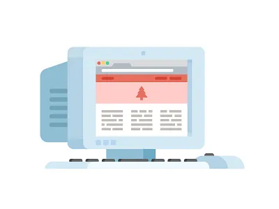 Those screens art browser computer design keyboard monitor mouse old pc screen uxui