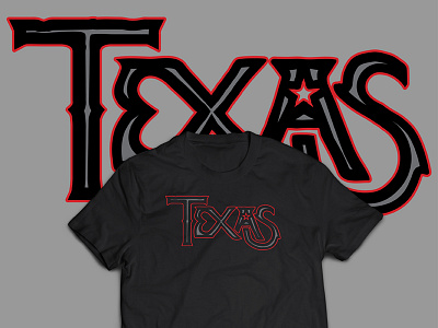 Texas Love design heart lettering love texas type