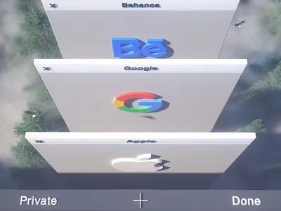 Daily Render: Atmospheric UI 3d abstract cinema 4d daily daily renders mixed reality motion motion design octane ui uiux virtual reality