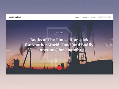 Lawfirm — Index (Blog Screen) blog index law law firm post scroll simple ui ux web website