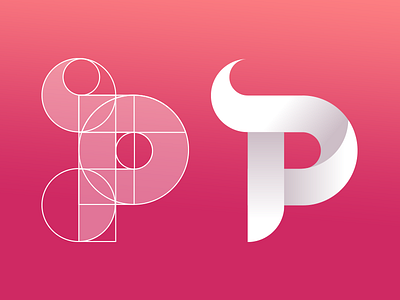 Logo branding letter logo