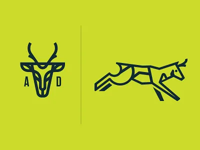 Antelope Icons antelope athletic outdoors pronghorn running trail running