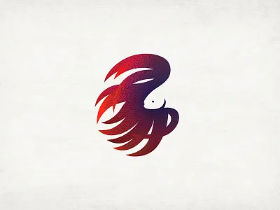 Betta Fish animal betta fish fish logo mark negative space sava stoic symbol