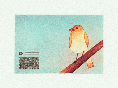 Bird 1 art bird design illustration nature texture