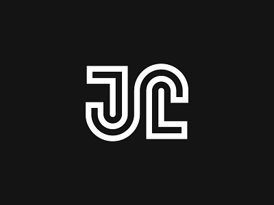 JL Ambigram ambigram j l logo logotype mark monogram symbol typography