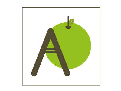 36 days of type >> A << 36days a 36daysoftype a apple design graphic illustrator lettera project type vector