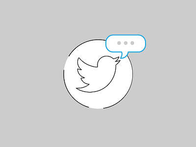 Twitter Bubble Icon bubble icon speech twitter