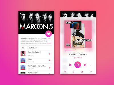 Musicplayer Day9 100 day ui 100 day ui challenge challenge daily ui design music music player play player ui uiux ux