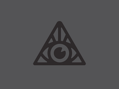 Bad Omen pt. 1 bad beer evil eye eye icon logo occult omen spooky triangle
