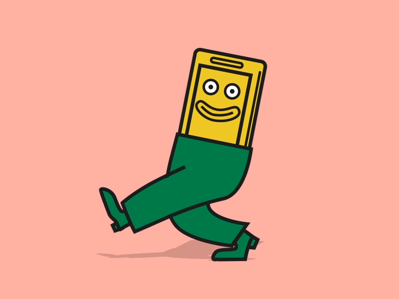 Cellphone in pants after effects cellphone phone walkcycle