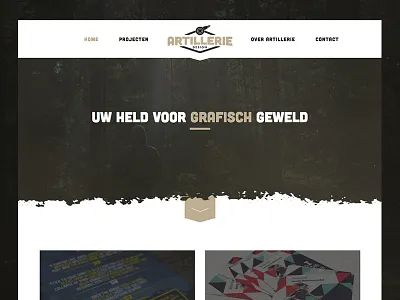 Portfolio Redesign grunge portfolio